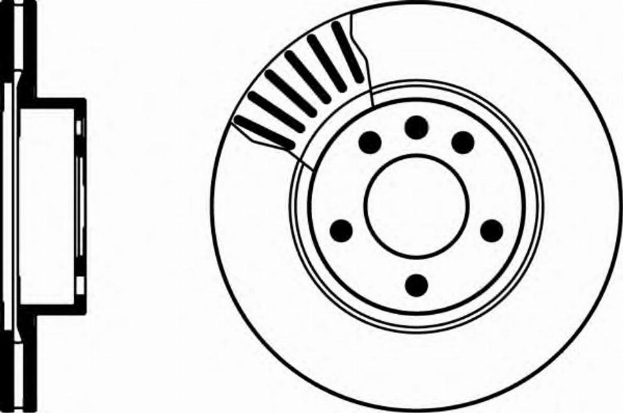 Pagid 52425PRO - Bremsscheibe alexcarstop-ersatzteile.com