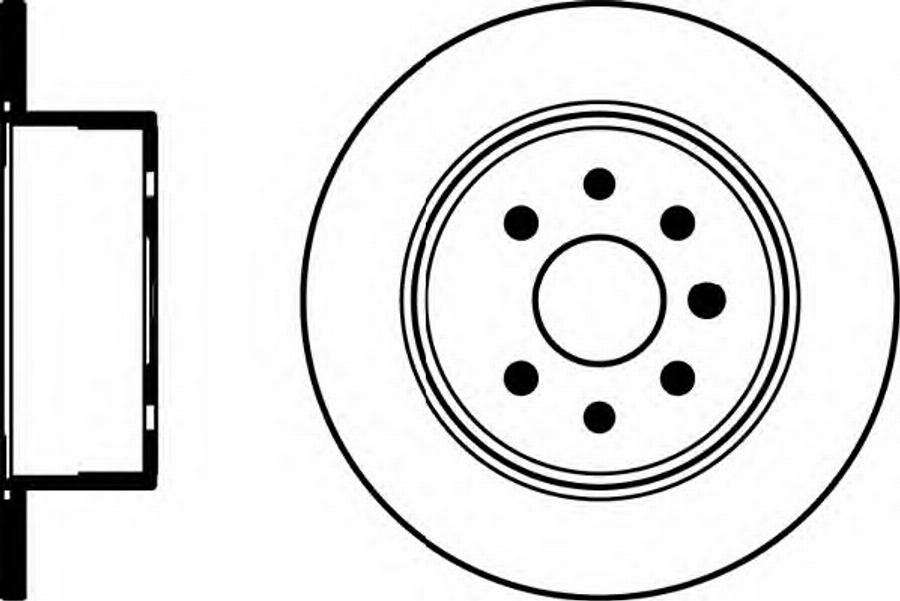 Pagid 52427PRO - Bremsscheibe alexcarstop-ersatzteile.com