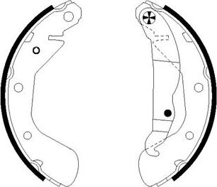 Pagid H9485 - Bremsbackensatz alexcarstop-ersatzteile.com