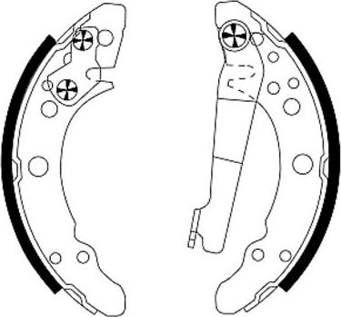 Pagid H1068 - Bremsbackensatz alexcarstop-ersatzteile.com