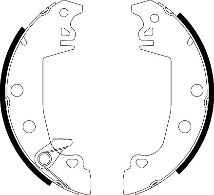 Pagid H1010 - Bremsbackensatz alexcarstop-ersatzteile.com