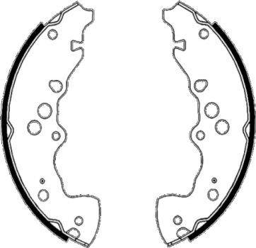 Pagid H1841 - Bremsbackensatz alexcarstop-ersatzteile.com