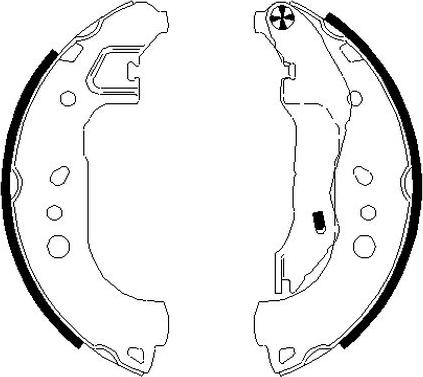 Pagid H1808 - Bremsbackensatz alexcarstop-ersatzteile.com