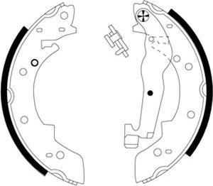 Pagid H8235 - Bremsbackensatz alexcarstop-ersatzteile.com