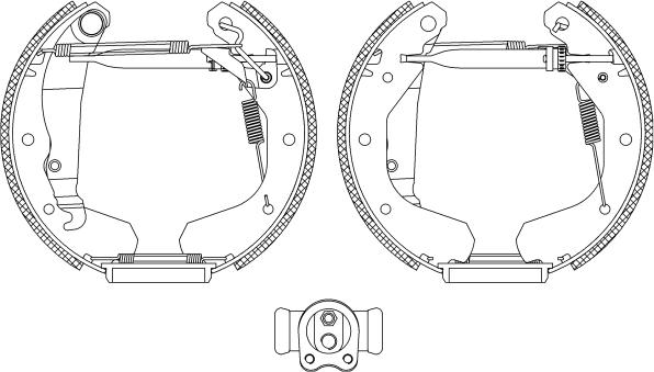 Pagid R0460 - Bremsbackensatz alexcarstop-ersatzteile.com