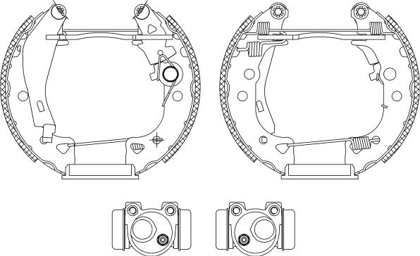 Pagid R0410 - Bremsbackensatz alexcarstop-ersatzteile.com