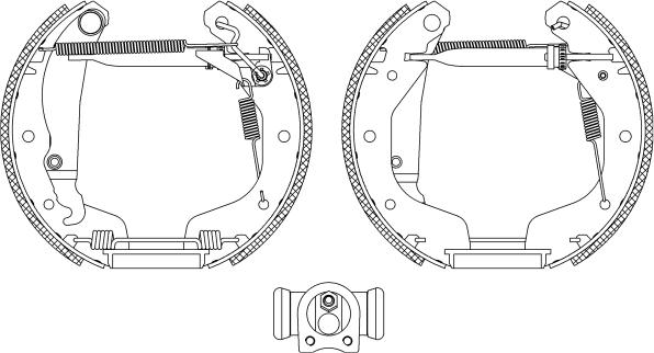 Pagid R0615 - Bremsbackensatz alexcarstop-ersatzteile.com