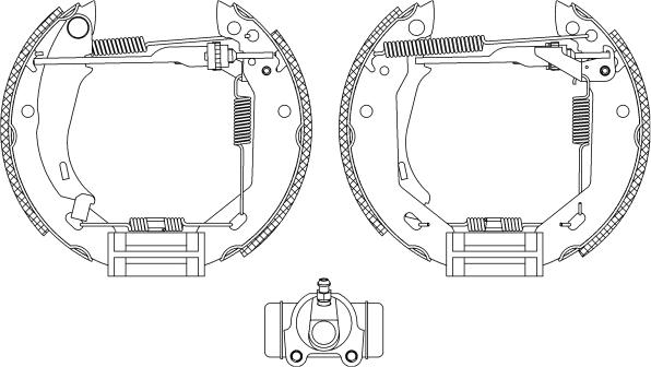 Pagid R0625 - Bremsbackensatz alexcarstop-ersatzteile.com