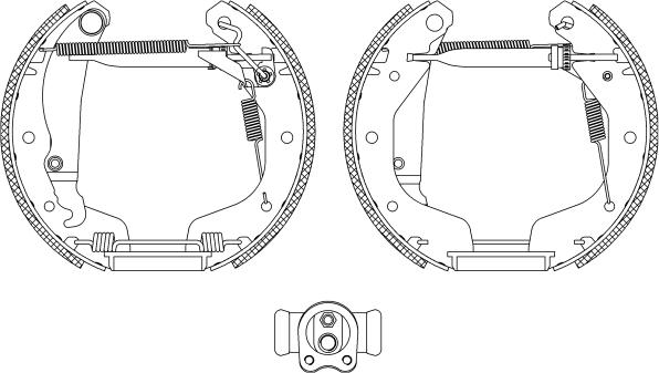 Pagid R0620 - Bremsbackensatz alexcarstop-ersatzteile.com