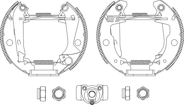 Pagid R0080 - Bremsbackensatz alexcarstop-ersatzteile.com