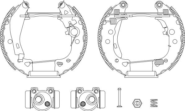 Pagid R0030 - Bremsbackensatz alexcarstop-ersatzteile.com