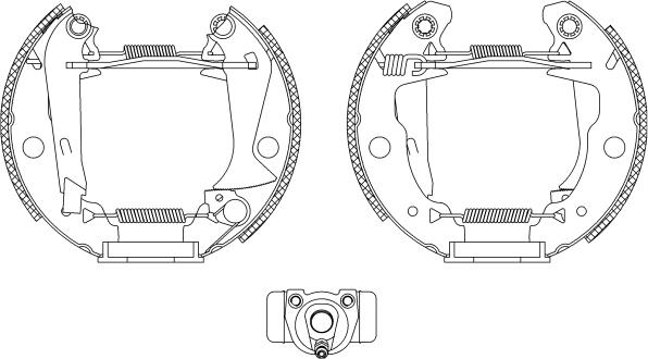 Pagid R0195 - Bremsbackensatz alexcarstop-ersatzteile.com