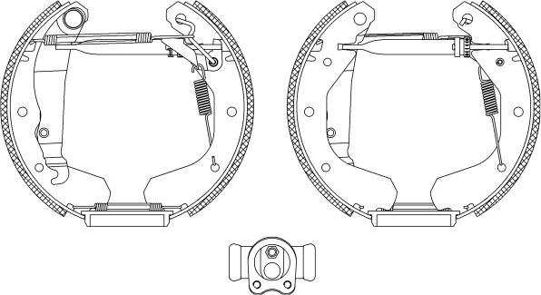 Pagid R0135 - Bremsbackensatz alexcarstop-ersatzteile.com