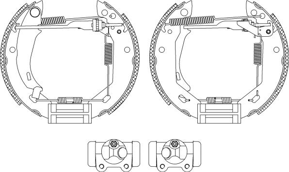 Pagid R0170 - Bremsbackensatz alexcarstop-ersatzteile.com