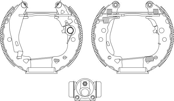 Pagid R0320 - Bremsbackensatz alexcarstop-ersatzteile.com