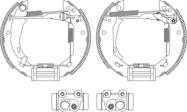 Pagid R0370 - Bremsbackensatz alexcarstop-ersatzteile.com