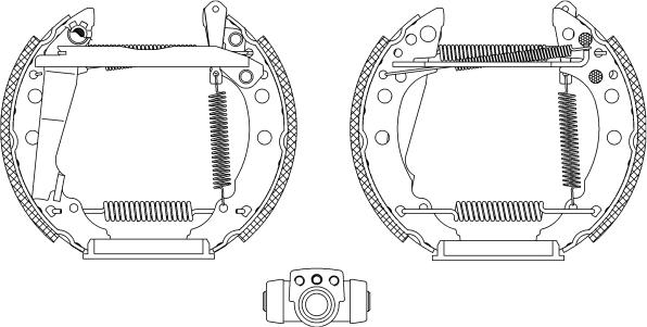 Pagid R0230 - Bremsbackensatz alexcarstop-ersatzteile.com