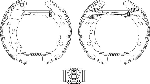 Pagid R1339 - Bremsbackensatz alexcarstop-ersatzteile.com