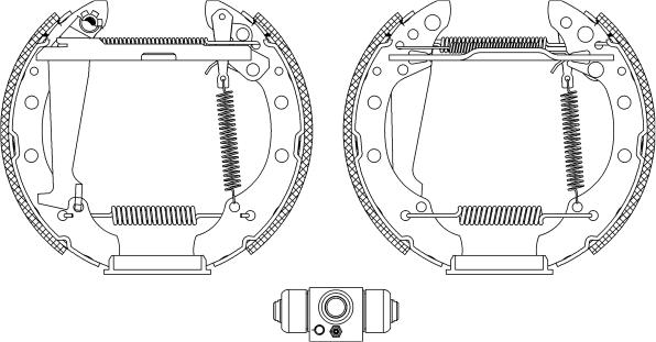 Pagid R1280 - Bremsbackensatz alexcarstop-ersatzteile.com