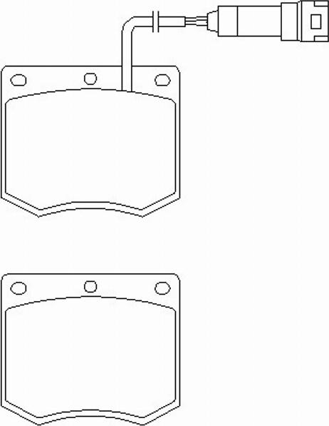 Pagid T4006 - Bremsbelagsatz, Scheibenbremse alexcarstop-ersatzteile.com