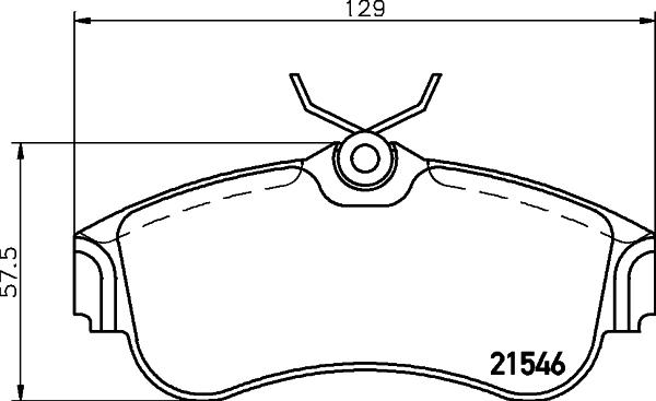 Pagid T5063 - Bremsbelagsatz, Scheibenbremse alexcarstop-ersatzteile.com