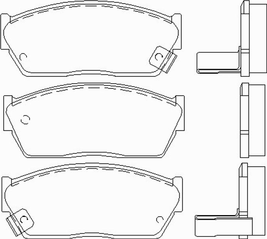 Pagid T0001 - Bremsbelagsatz, Scheibenbremse alexcarstop-ersatzteile.com