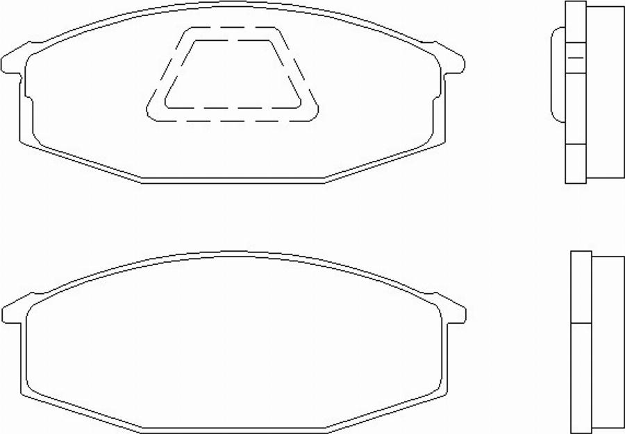 Pagid T0030 - Bremsbelagsatz, Scheibenbremse alexcarstop-ersatzteile.com