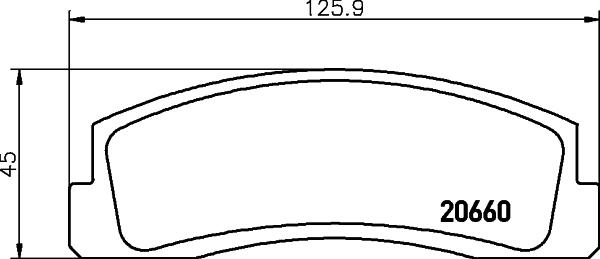 Pagid T0825 - Bremsbelagsatz, Scheibenbremse alexcarstop-ersatzteile.com