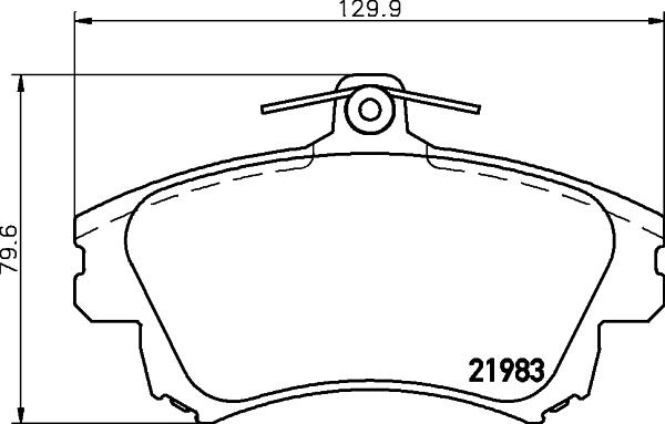 Pagid T1565 - Bremsbelagsatz, Scheibenbremse alexcarstop-ersatzteile.com