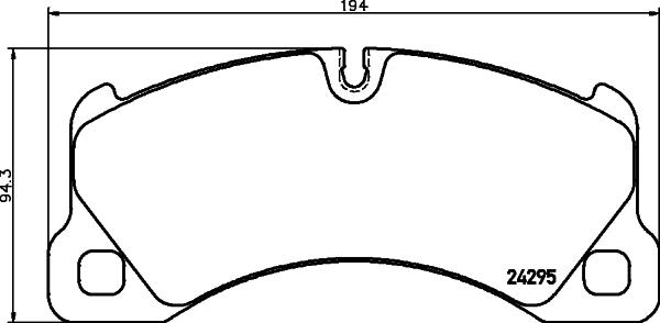 Pagid T1626 - Bremsbelagsatz, Scheibenbremse alexcarstop-ersatzteile.com