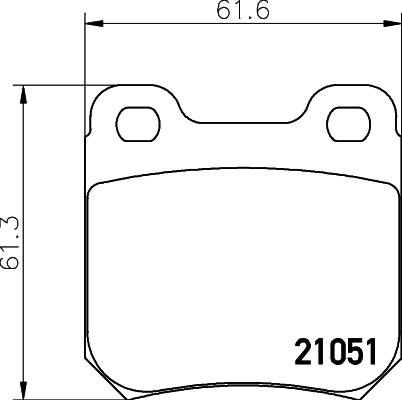 Pagid T1015 - Bremsbelagsatz, Scheibenbremse alexcarstop-ersatzteile.com