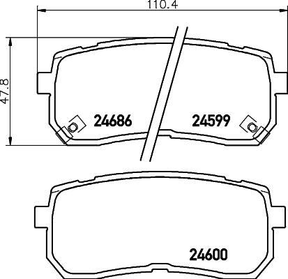 Pagid T1725 - Bremsbelagsatz, Scheibenbremse alexcarstop-ersatzteile.com