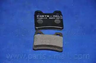 Parts-Mall PKB-019 - Bremsbelagsatz, Scheibenbremse alexcarstop-ersatzteile.com