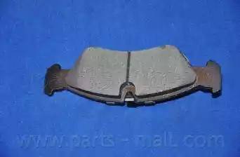 Parts-Mall PKC-005 - Bremsbelagsatz, Scheibenbremse alexcarstop-ersatzteile.com