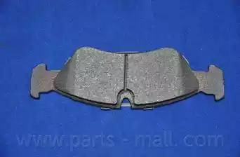 Parts-Mall PKC-005 - Bremsbelagsatz, Scheibenbremse alexcarstop-ersatzteile.com