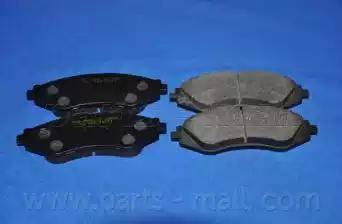 Parts-Mall PKC-003 - Bremsbelagsatz, Scheibenbremse alexcarstop-ersatzteile.com