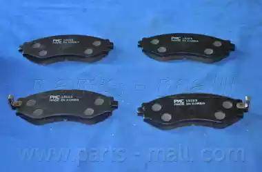 Parts-Mall PKC-013 - Bremsbelagsatz, Scheibenbremse alexcarstop-ersatzteile.com