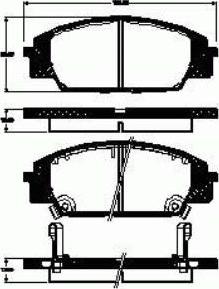 Protechnic PRP0890 - Bremsbelagsatz, Scheibenbremse alexcarstop-ersatzteile.com