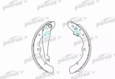 Patron PSP151 - Bremsbackensatz alexcarstop-ersatzteile.com