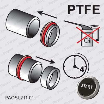 Payen LK5016 - Wellendichtring, Kurbelwelle alexcarstop-ersatzteile.com