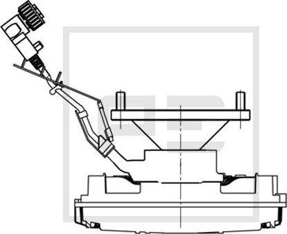 PE Automotive 010.345-00A - Kupplung, Kühlerlüfter alexcarstop-ersatzteile.com