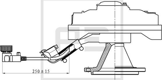 PE Automotive 010.342-00A - Kupplung, Kühlerlüfter alexcarstop-ersatzteile.com