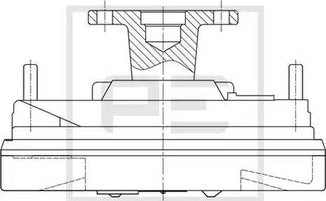 PE Automotive 010.347-00A - Kupplung, Kühlerlüfter alexcarstop-ersatzteile.com