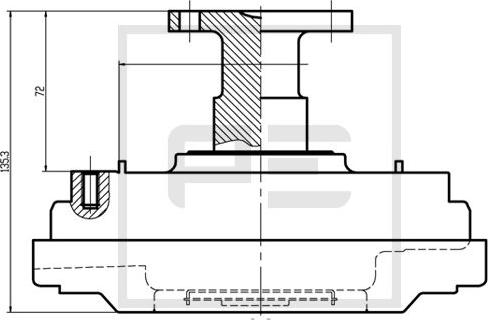 PE Automotive 010.334-00A - Kupplung, Kühlerlüfter alexcarstop-ersatzteile.com