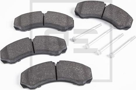 PE Automotive 086.353-00A - Bremsbelagsatz, Scheibenbremse alexcarstop-ersatzteile.com