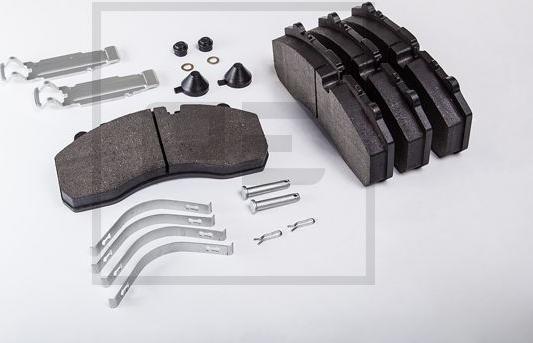 PE Automotive 086.300-50A - Bremsbelagsatz, Scheibenbremse alexcarstop-ersatzteile.com