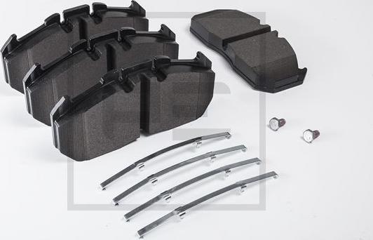 PE Automotive 086.317-00A - Bremsbelagsatz, Scheibenbremse alexcarstop-ersatzteile.com