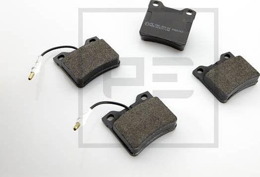 PE Automotive 086.323-00A - Bremsbelagsatz, Scheibenbremse alexcarstop-ersatzteile.com