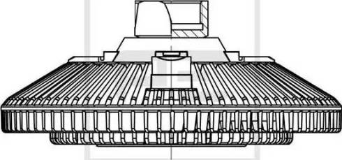 PE Automotive 250.156-00A - Kupplung, Kühlerlüfter alexcarstop-ersatzteile.com