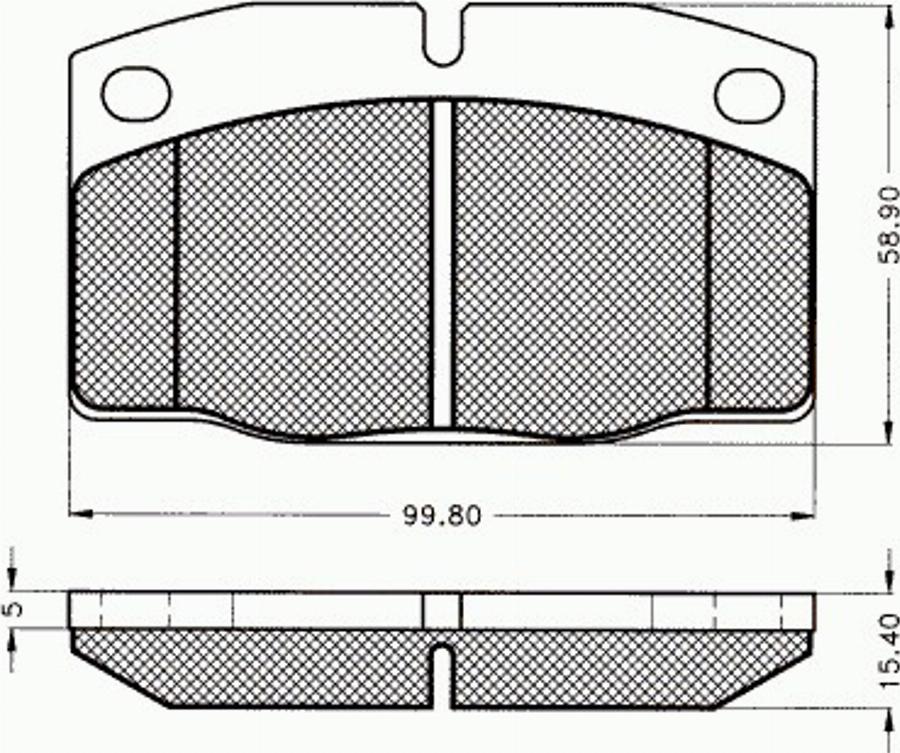 Pex 7.028 - Bremsbelagsatz, Scheibenbremse alexcarstop-ersatzteile.com